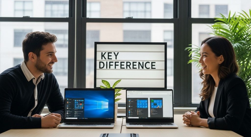 difference between windows 10 and 11