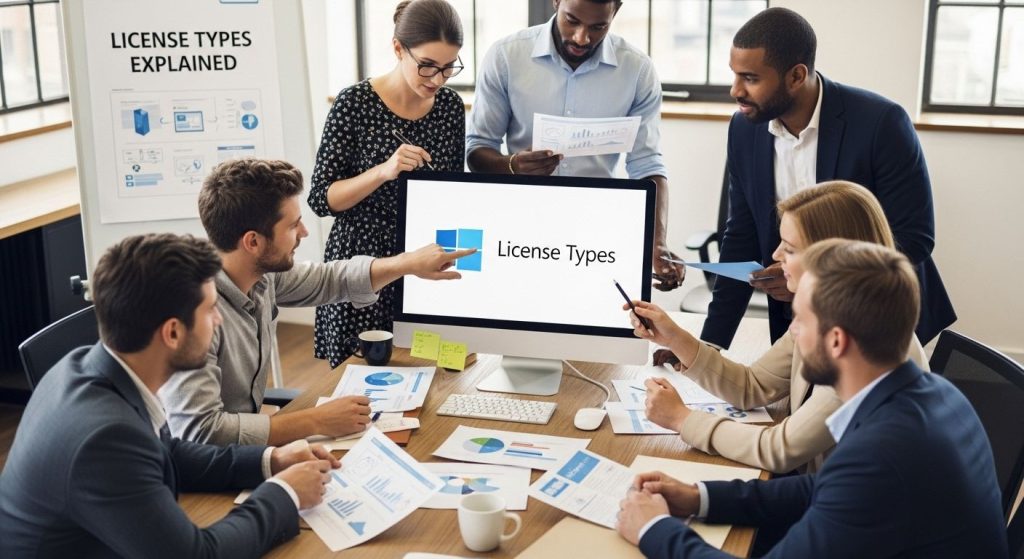 windows license types